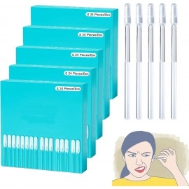 Ear wax Cleaner Stick Silicone Reusable Sticky Ear wax Removal Kit Ear Cleaning Tool Sticks,Removal Kit Reusable,Ear Sticks Cleaning Tool, Efficient Quick Way Remove Ear Wax for Ear Cleaning