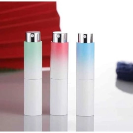 8ml Empty Atomizer Refillable Perfume Mini Travel Spray Bottle Empty Atomizer with Perfume Extractor Pump, Funnel for Men and Women (Multi, 1 pc)