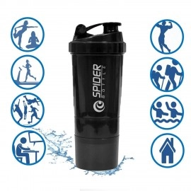 Spider Bottle Sipper Shaker - 700 ml | for Gym Freak People, Running, Jogging, Mountain Climbing & Sports