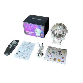 Astronaut Galaxy Projector Astronaut Night Light for Kids Astronaut Light Projector with Nebula Remote Astronaut Galaxy Star Projector Starry Night Light Bedroom Ceiling Projector