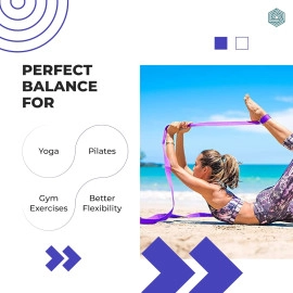 Yoga Wheel For Stretching Yoga Wheel for Back Bends, Exercise, Workout Yoga Accessories for Women & Men Exercise Roller Yoga Equipment for Home Workout, Yoga Chirp Wheel - 12Inch