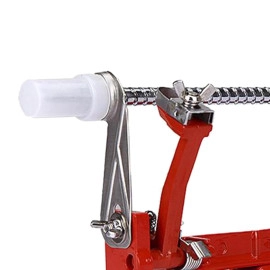 Hand Cranking Apple Peeler Slicer Corer Heavy Duty Red Apple Peeling Machine | 1 Metal Apple Peeler