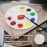 CREDLY Paint Tray Palettes 10-Well Round Plastic Pallets Paint Holder for Acrylic Oil Watercolor Art Painting & DIY Craft - Paint Party Supplies for Kids Students & Beginners (Medium, 10)