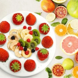 CREDLY Paint Tray Palettes 10-Well Round Plastic Pallets Paint Holder for Acrylic Oil Watercolor Art Painting & DIY Craft - Paint Party Supplies for Kids Students & Beginners (Medium, 10)