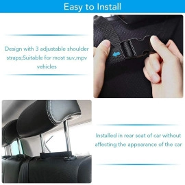 Car Trunk Organizer, Backseat Hanging Organizer with 8 Large Storage Bag -Trunk Organizer for SUV,Truck,Van-Free Your Trunk Space (Car Trunk Organizer 8Bag)