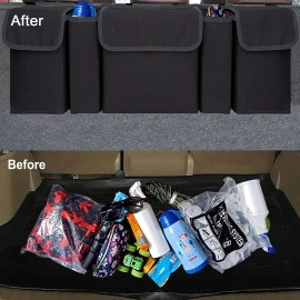 Car Trunk Organizer, Backseat Hanging Organizer with 8 Large Storage Bag -Trunk Organizer for SUV,Truck,Van-Free Your Trunk Space (Car Trunk Organizer 8Bag)