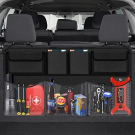 Car Trunk Organizer, Backseat Hanging Organizer with 8 Large Storage Bag -Trunk Organizer for SUV,Truck,Van-Free Your Trunk Space (Car Trunk Organizer 8Bag)
