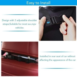 Car Trunk Organizer, Backseat Hanging Organizer with 8 Large Storage Bag -Trunk Organizer for SUV,Truck,Van-Free Your Trunk Space (Car Trunk Organizer 8Bag)