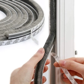Home Tile Sticker Mildewproof gap sealing tape Self adhesive waterproof silver tile tape strip for floor, tile, wall PVC foil floor covering decorative sticker