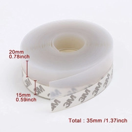 Home Tile Sticker Mildewproof gap sealing tape Self adhesive waterproof silver tile tape strip for floor, tile, wall PVC foil floor covering decorative sticker