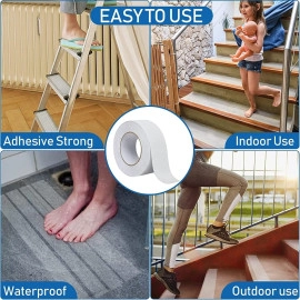 Home Tile Sticker Mildewproof gap sealing tape Self adhesive waterproof silver tile tape strip for floor, tile, wall PVC foil floor covering decorative sticker