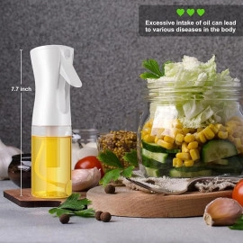 Olive Oil Sprayer for Cooking Mister- 200ml Glass,Bottle, Kitchen Gadgets Accessories for Air Fryer, Canola Oil Spritzer, Widely Used for Salad Making, Baking,Frying,BBQ4