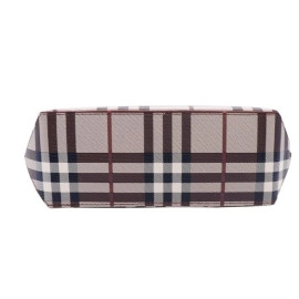 Exclusive Chex Pattern Women'S Checks Design Sling Bag,Burburry Style Ladies Purse Comes With Golden Chrome Chain And Long Shoulder Belt