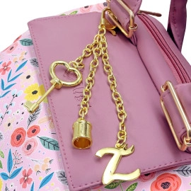 Stylish Pu-Leather Woman’S Hand Bag With Unique Floral Designing Hand Bag With Water Resistant Pu-Leather Material Sling Bags For Woman’S (Pack Of 1Pcs)