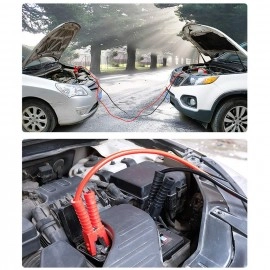Heavy Duty Jump Start Leads Booster Cables 2000AMP Car Booster Cable Heavy Duty Jumper Battery Booster Cable Durable Flexible for Emergencies