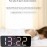 LED Digital Alarm Clock USB Rechargeable Digital Alarm Clock with Date and Temperature 12/24H Clocks Snooze LCD Display Smart Clock