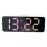 LED Digital Alarm Clock USB Rechargeable Digital Alarm Clock with Date and Temperature 12/24H Clocks Snooze LCD Display Smart Clock