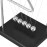 Magnetic Z-Shaped Newton’s Cradle Balance Steel Balls Classic Metal Base Pendulum Physics Science Ornaments Smart Toys Ornaments for Office Desktop Decoration Accessories Home Bedroom