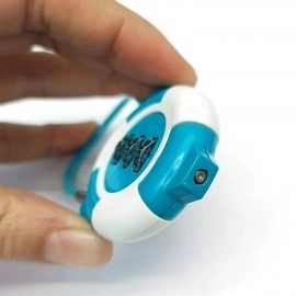 Mini Luggage Bag Zip Lock 3 Digit Unique Number Lock System Small Baggage Password Combination Padlock Cable Code Zinc Alloy High Securities Lockers (Multicolor, 1-Pcs)