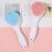 New Silicone Manual Face Scrubber Exfoliating Brush Mini Hand Held Deep Skinning Cleaning Brush Skin Care Soft Silicone Food Grade Scrubber Cute Cat Paw Designable Brush (Multicolor, 1-Pcs)