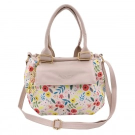 DAYANIDHI Stylish Pu-Leather Woman’S Hand Bag With Unique Floral Designing Hand Bag With Water Resistant Pu-Leather Material Sling Bags For Woman’S (Pack Of 1Pcs)