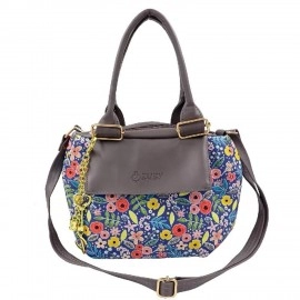 DAYANIDHI Stylish Pu-Leather Woman’S Hand Bag With Unique Floral Designing Hand Bag With Water Resistant Pu-Leather Material Sling Bags For Woman’S (Pack Of 1Pcs)