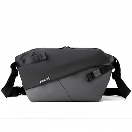 Urban Flim Coating Mens Messenger Bags Outdoor Shoulder Cross body Bag Chest Pack Multi compartment bag Convenient and Light for Travel (1Pcs)