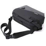 Urban Flim Coating Mens Messenger Bags Outdoor Shoulder Cross body Bag Chest Pack Multi compartment bag Convenient and Light for Travel (1Pcs)