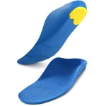 Classic Arch Support Shoe Insoles Heel Pain & Plantar Fasciitis Heel Cushioning and Shock Absorption Velvet Surfaces Deep Heel Cup Inner Ideal For Men & Women Size 36-39 (Insole-903)