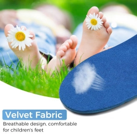Classic Arch Support Shoe Insoles Heel Pain & Plantar Fasciitis Heel Cushioning and Shock Absorption Velvet Surfaces Deep Heel Cup Inner Ideal For Men & Women Size 36-39 (Insole-903)