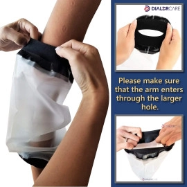 Neoprene_Blend Waterproof Leg Cast Cover For Shower&Bath,Reusable Sealed Watertight Cast Protector (Leg Cast Protector),Fracture,One Size