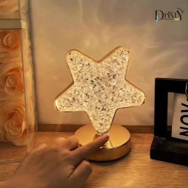 3D Galaxy Crystal Ball Night Light Creative Engraved Aesthetic Ball Dim Night Lamp, USB Powered Bed Table Lamp LED Wooden Base for Home Decoration, Birthday, Gifts, Teens (Dolphine Lamp)