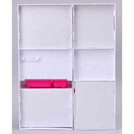 Door Dream House Kitchen Set Light & Sound,Plastic,Pack of 1 Set,Pink (4 Door Dream House Kitchen Set)