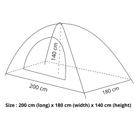 Picnic Camping Portable Tent (8 Person)