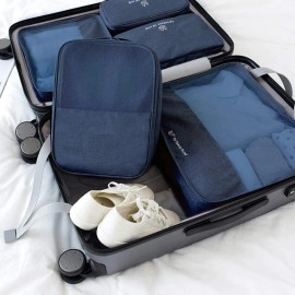 Shoe Bag Pouches Organizer Cover Travel Portable Waterproof Multipurpose Travelling Luggage Essentials Holds Upto 3 Pair of Shoes Storage Packing Sneaker, Slipper, Sandal for Men Women
