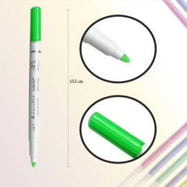 Acrylic Marker-24 Colors Acrylic Water Color Markers,Water Based Ink Bold Point Markers Pen For Rock Painting,Canvas,Photo Album,Craft,School Project,Glass,Ceramic,Wood,Metal(24 Pcs),Multicolor