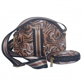 KRESHU 2-Pcs Combo Woman?s Handbag Stylish & Premium PU-Leather Material Sling Purse with Long adjustable shoulder Belt Unique Design Slings Bags for Woman?s Girl?s (Multicolour)