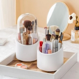 KRESHU 360° Rotating Makeup Brush Holders Organize..