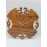 Antique Wooden Ply Decorative Wall Clock Suitable for Living Room/Office/Furnithure Room/Weeding (1-Pcs)