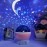 Creative Romantic 360° Rotating Star Projection Lamp with Colorful LED Night Lights Star Master with USB Cable Galaxy Sky Lamp for Home Decoration Gifts (Multicolor,1pcs)