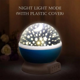 Creative Romantic 360° Rotating Star Projection Lamp with Colorful LED Night Lights Star Master with USB Cable Galaxy Sky Lamp for Home Decoration Gifts (Multicolor,1pcs)