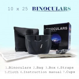 KRESHU Professional Telescope Binocular for Bird Watching, Sightseeing, and Wildlife Trekking | Zoom 20x50 | Range 168m/20000m HD Vision Adults Binoculars Long Distance with Pouch (Black, 1 Piece)