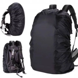 Nylon 100% Rain & Dust Proof Protector for 30L to 40L Backpacks, Rain Cover for Bags with Storage Pouch, Rain Cover for School Bags, Rain Cover, Specially for Trekking & Camping