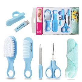 Portable Baby Grooming Kit Nursery Healthcare & Baby Grooming Kit for New Born Baby - Perfect for Manicure & Pedicure Accessories 