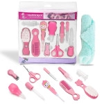 Portable Baby Grooming Kit Nursery Healthcare & Baby Grooming Kit for New Born Baby - Perfect for Manicure & Pedicure Accessories 