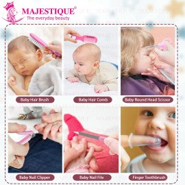 Portable Baby Grooming Kit Nursery Healthcare & Baby Grooming Kit for New Born Baby - Perfect for Manicure & Pedicure Accessories 