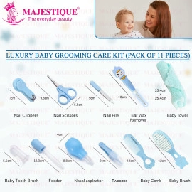 Portable Baby Grooming Kit Nursery Healthcare & Baby Grooming Kit for New Born Baby - Perfect for Manicure & Pedicure Accessories 