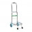 4 Wheels Folding Luggage Trolley Hand Truck Push Trolley (Stainless Steel)