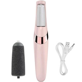 Callus Remover Rechargeable Pedicure Tool for Dead Skin |Foot Roller Callus Remover Hard and Dead Skin Remover Feet Care Callus Remover Pedicure for Hard Cracked Skin, Foot Scrubber Roller Pedicure Machine Foot Spa Electric Pedi Spin for Home