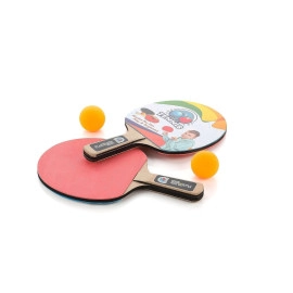 Base Training Practice Set for Table Tennis Trainer Rebound Rackets and Balls: 1 Piece Training Stand with Accessory | 1 Pieces Premium Wooden TT Rackets | 1 Pieces Table Tennis Balls